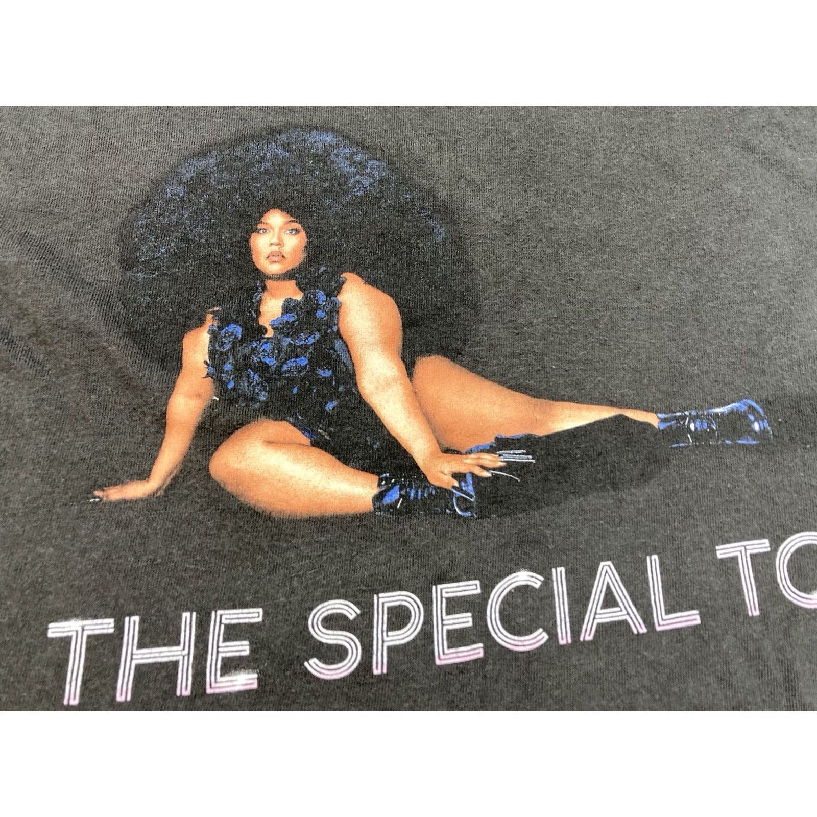 Rizzoli Lizzo The Special Tour Graphic T-shirt Women Small Black Short Sleeve Size S / US 4 / IT 40 - 2 Thumbnail