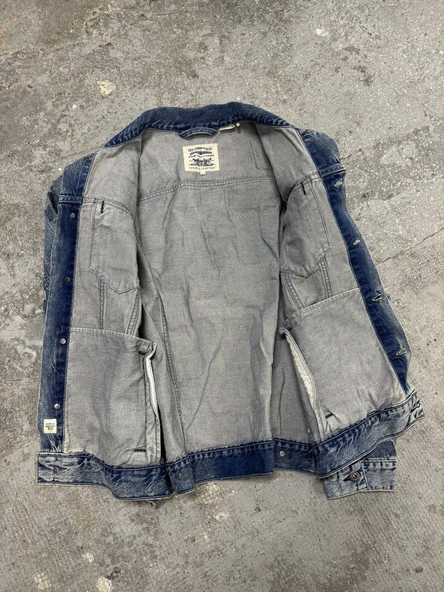 Levi's × Vintage Levi's Made & Crafted Unique Denim Patchwork Jacket Size US M / EU 48-50 / 2 - 13 Thumbnail