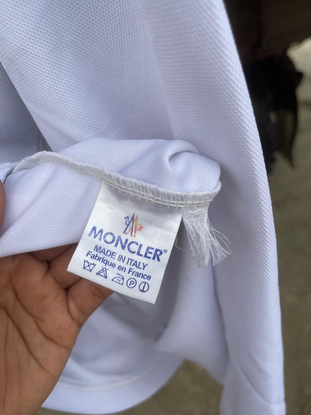 Moncler Moncler Polo Longsleeve Size US L / EU 52-54 / 3 - 11 Thumbnail