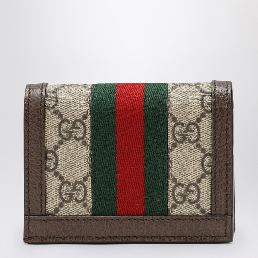 Gucci o1d2blof0824 Size: OS / Ophidia Wallet With GG Supreme Size ONE SIZE - 3 Thumbnail