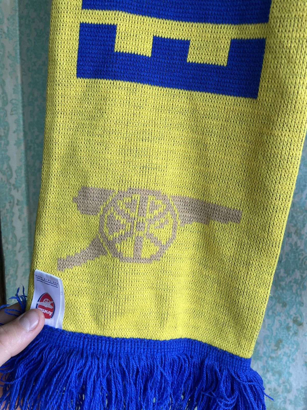 Vintage Vintage Arsenal Football Club Emirates Stadium Soccer Scarf Size ONE SIZE - 3 Thumbnail