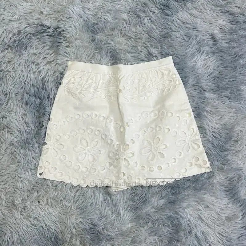Valentino White Cotton Women's Skirt .