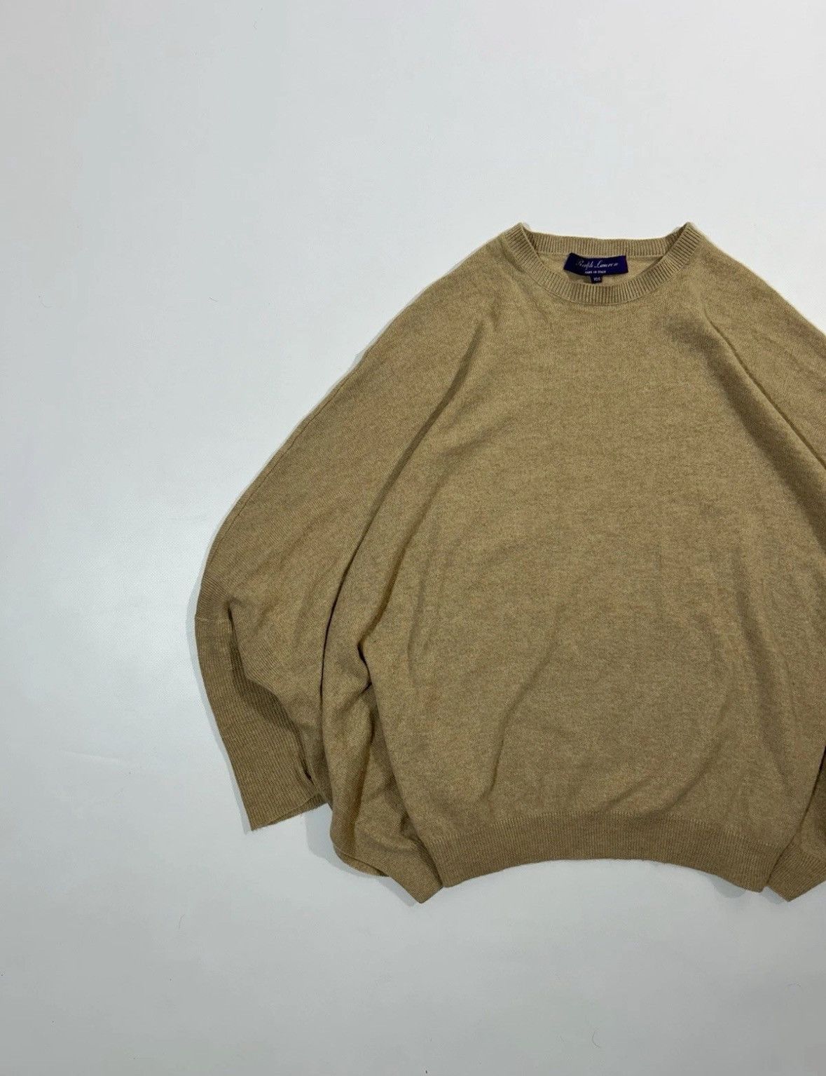 Ralph Lauren Purple Label RARE POLO RALPH LAUREN Purple Label Cashmere Oversize Sweate Size S / US 4 / IT 40 - 2 Thumbnail
