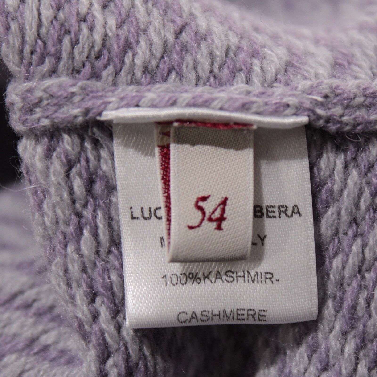 Luciano Barbera Luciano Barbera Sweater Size US XL in Purple Size US XL / EU 56 / 4 - 8 Thumbnail