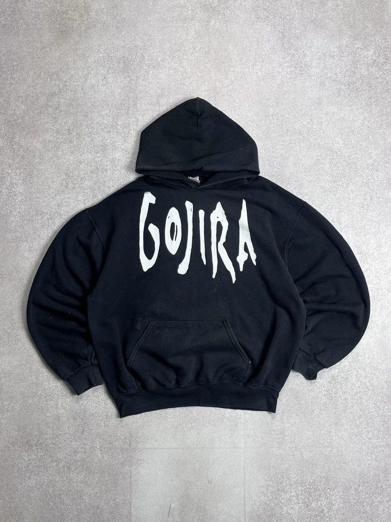 Band Tees × Vintage Vintage Gojira Boxy Tour Promo Hoodie Y2K L Size US L / EU 52-54 / 3 - 1 Thumbnail