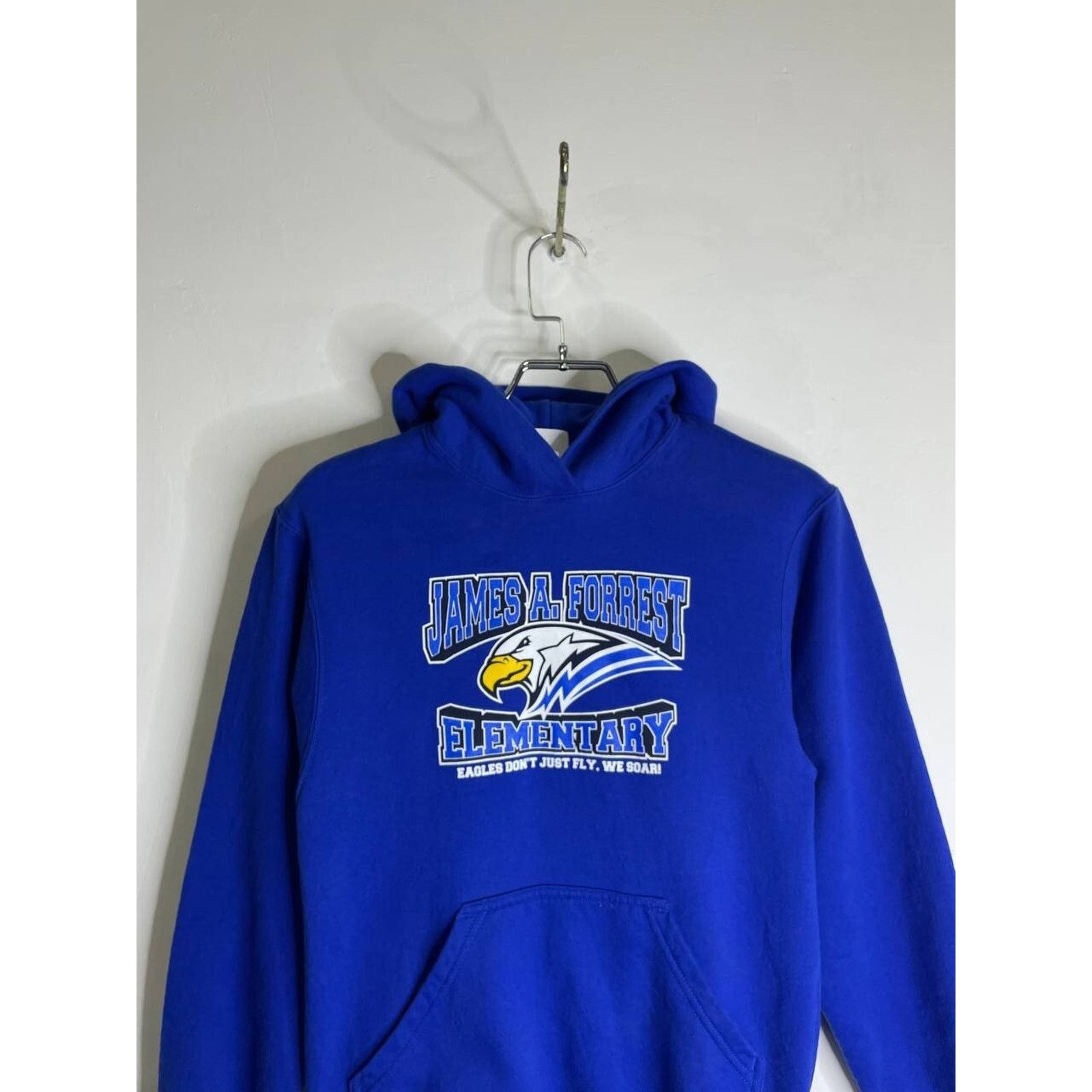 Vintage Vintage James A. Forrest Elementary Hoodie Blue Youth L Size US XXS / EU 40 - 3 Thumbnail