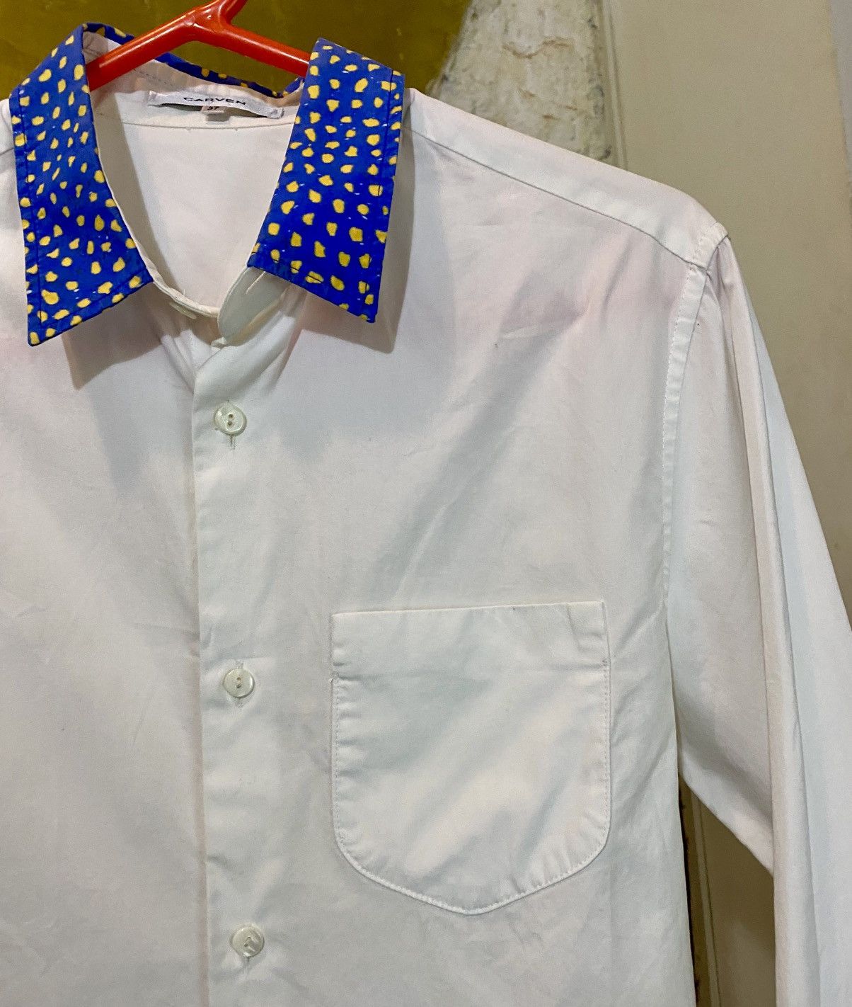 Carven Carven white patterned detailed shirt Size XS / US 0-2 / IT 36-38 - 4 Thumbnail
