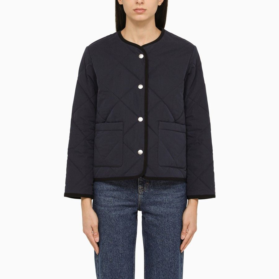 image of A P C O1D2Blof0124 Jacket In Light Blue, Women's (Size Small)