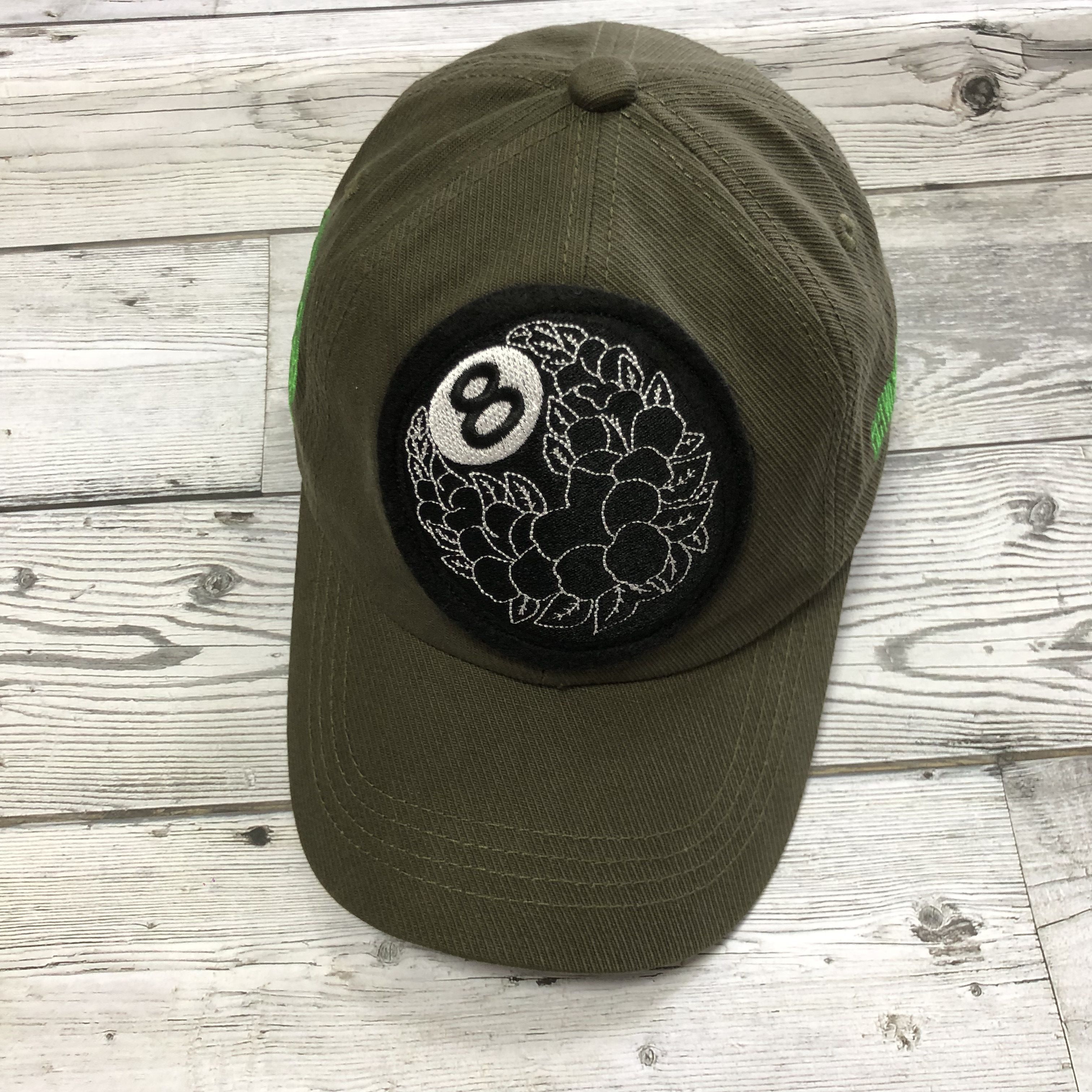 帽子 STUSSY DRIES VAN NOTEN 8BALL PATCH CAP Stussy X Dries Van Noten 8 Ball Patch Cap - POIZON