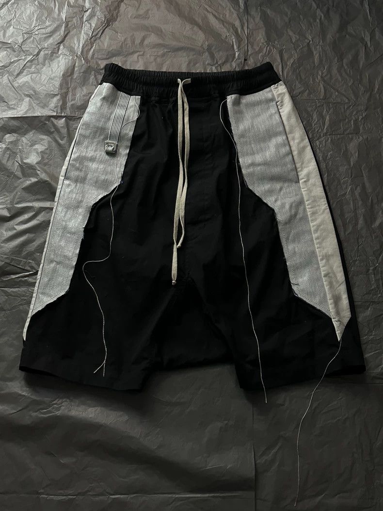 Rick Owens RICK OWENS 19BABEL Short Pants with Fringes Size US 31 - 1 Thumbnail