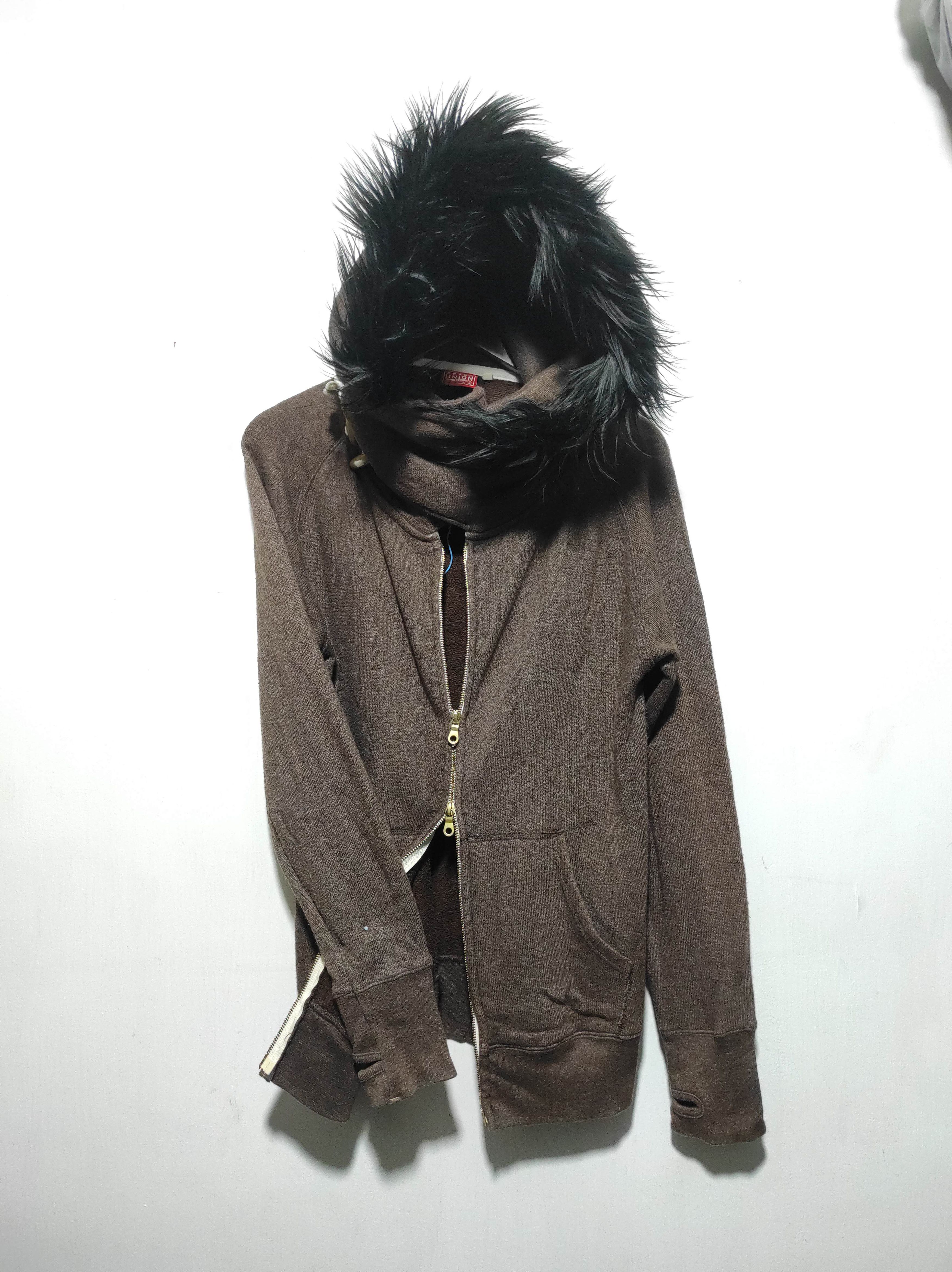 Hysteric Glamour Union Double Zip Fur Hoodie i6w9 LBG style Size US M / EU 48-50 / 2 - 11 Thumbnail