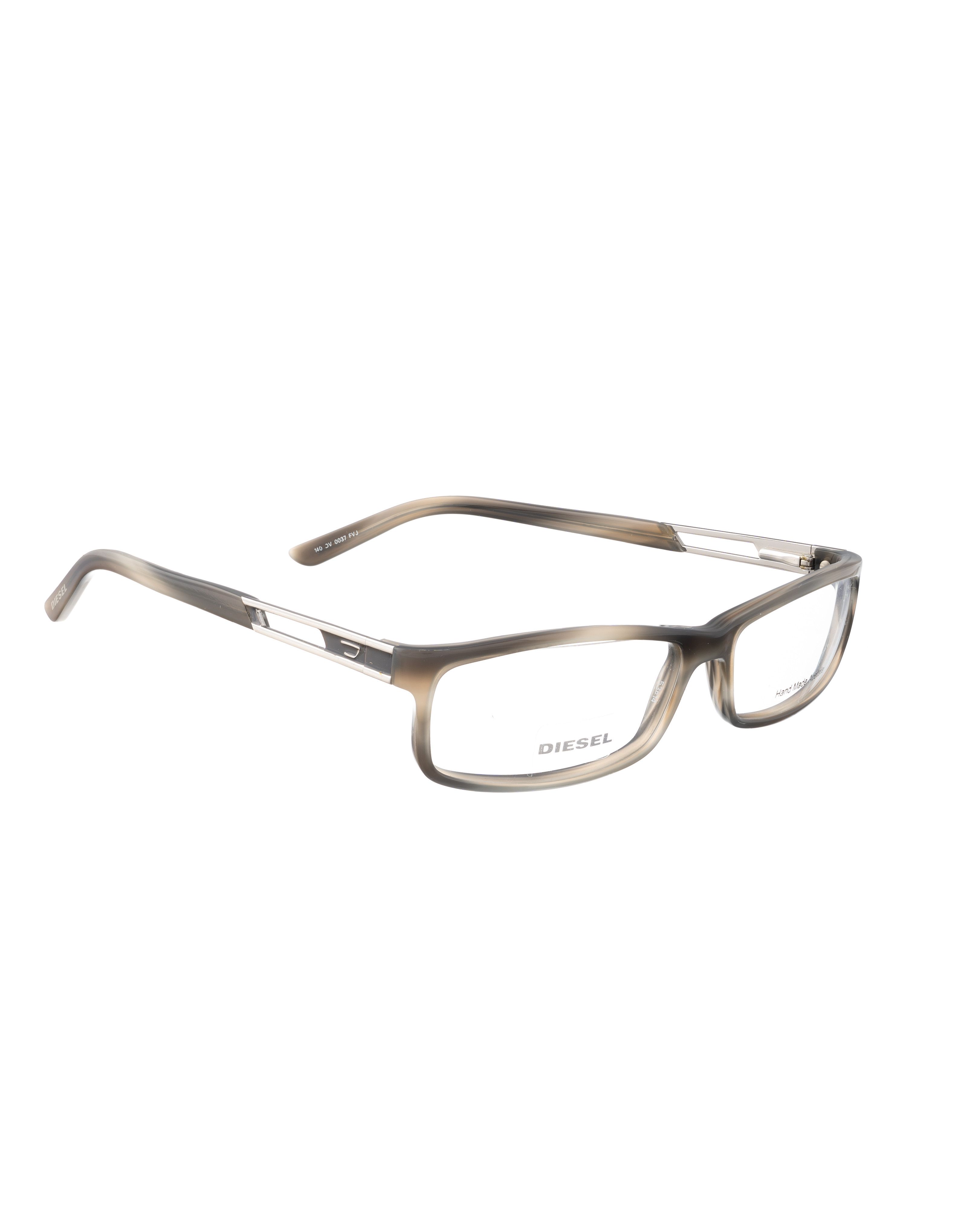 Diesel Diesel 00s Grey Abstract Rectangular Glasses Size ONE SIZE - 2 Thumbnail