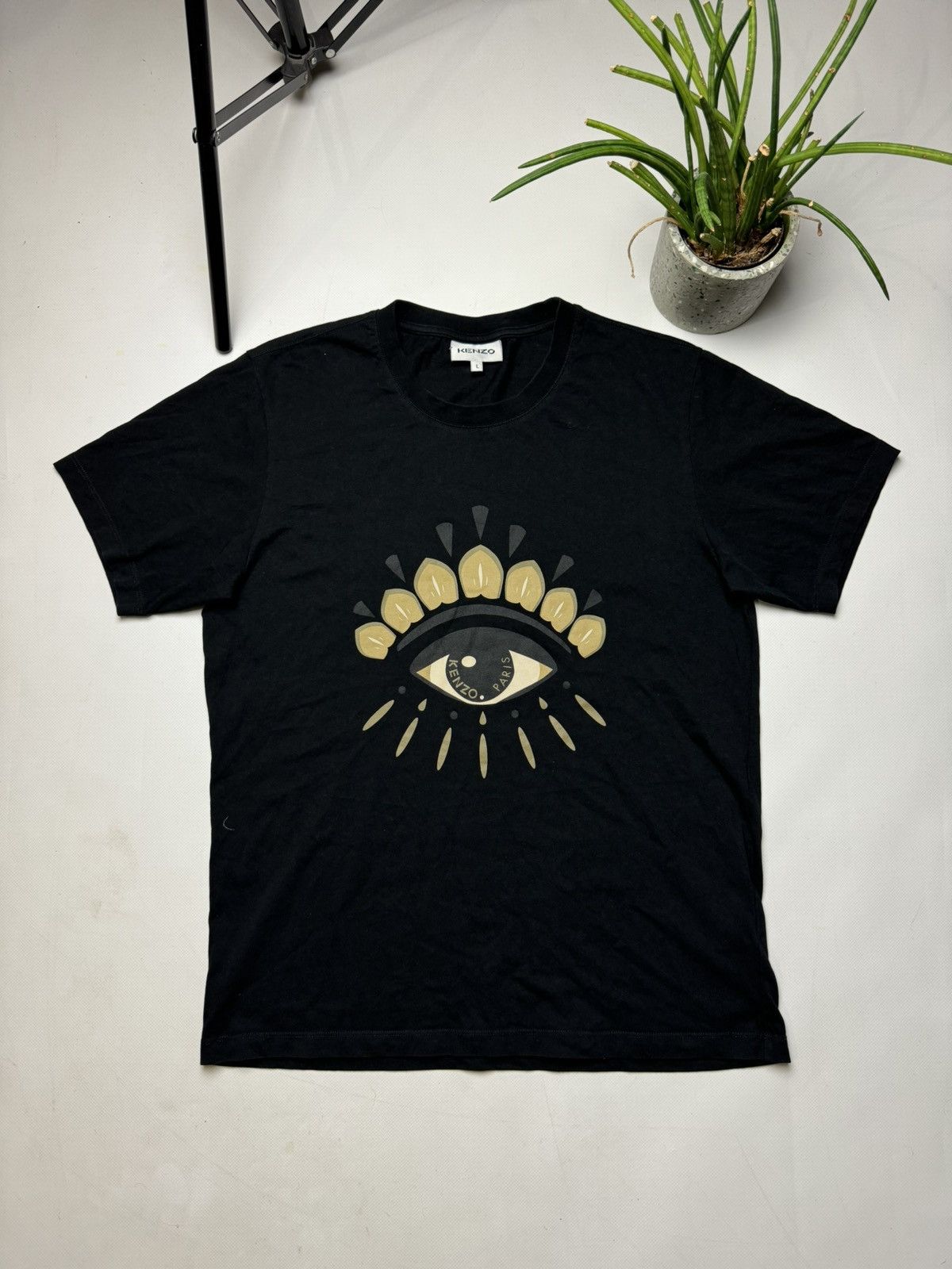 Kenzo Rare Kenzo big logo T-shirt y2k Size US L / EU 52-54 / 3 - 1 Thumbnail