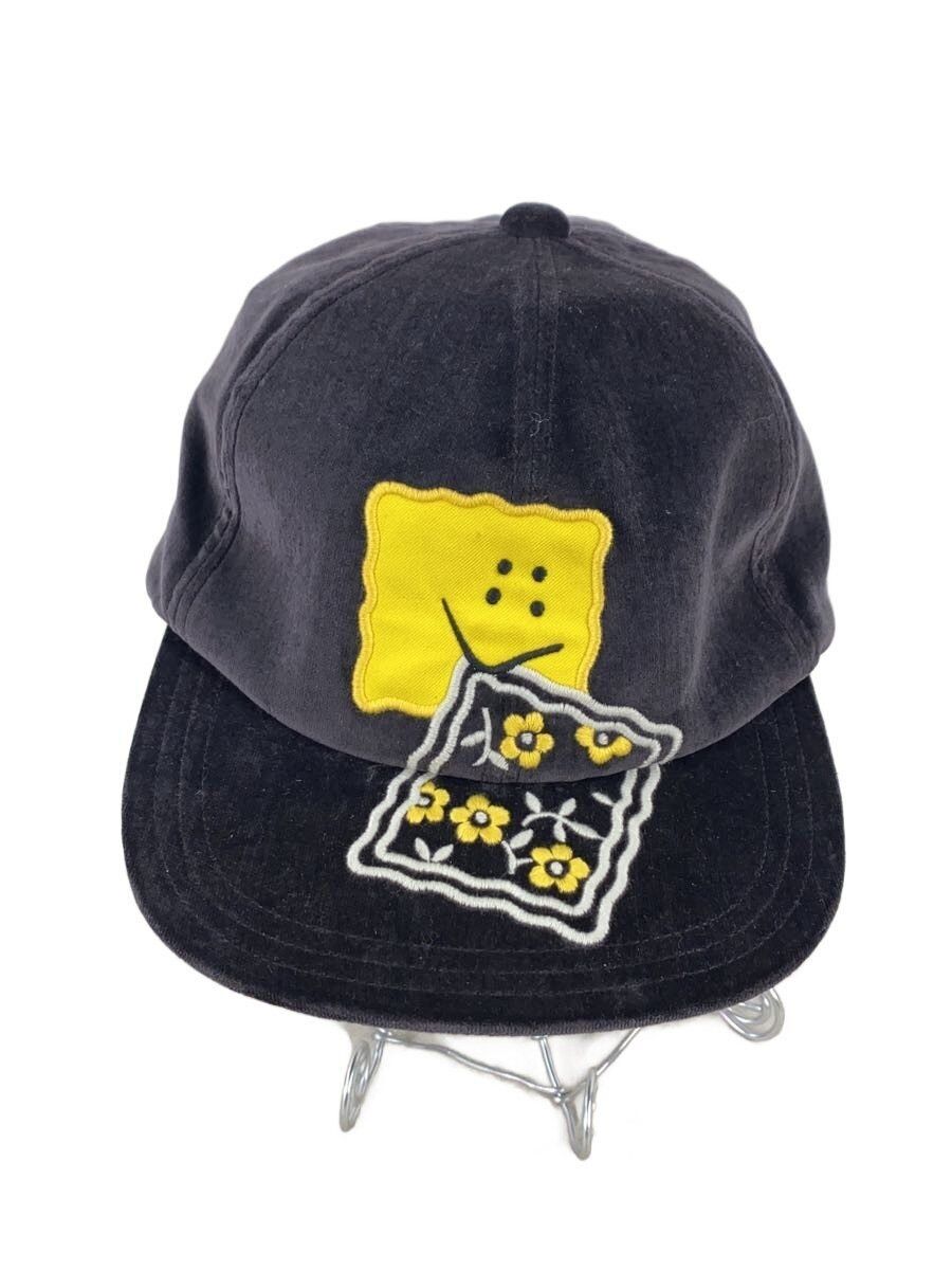 Kapital Smiley Embroidered Cap Size ONE SIZE - 1 Thumbnail