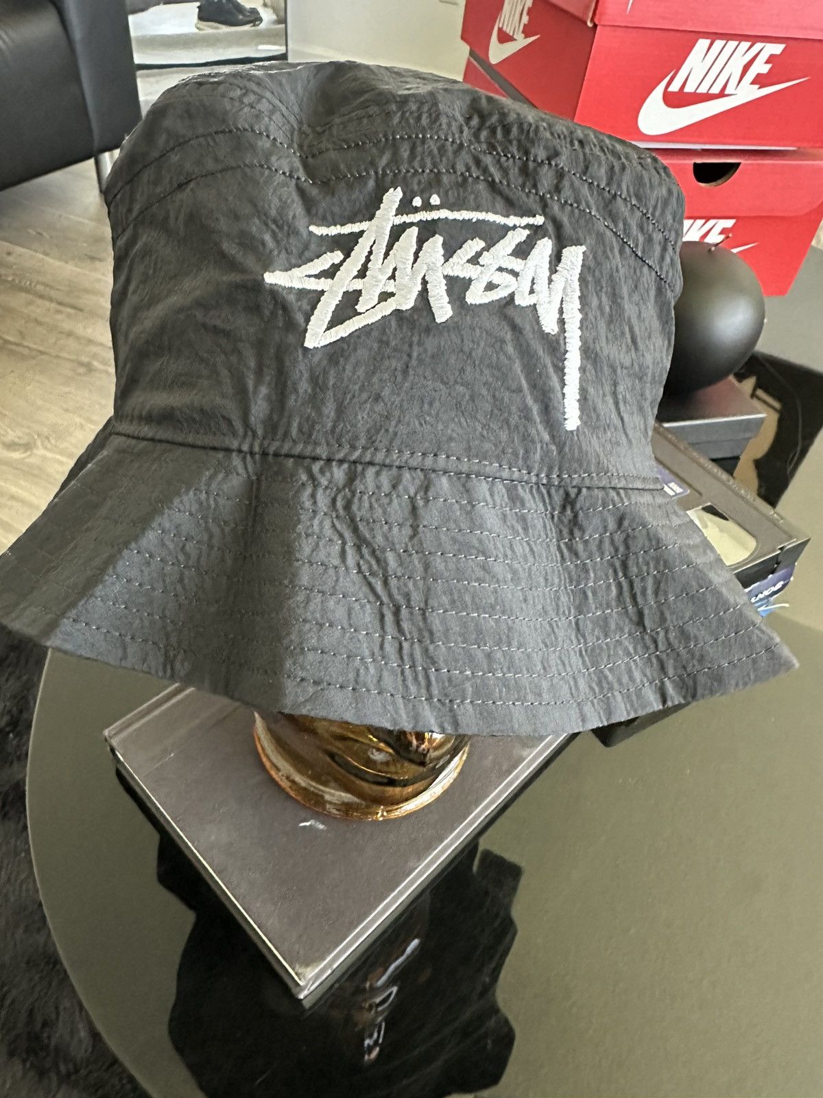 帽子 Nike x Stussy Bucket Hat Black Nike x Stussy Bucket Hat Black - SS20 - US