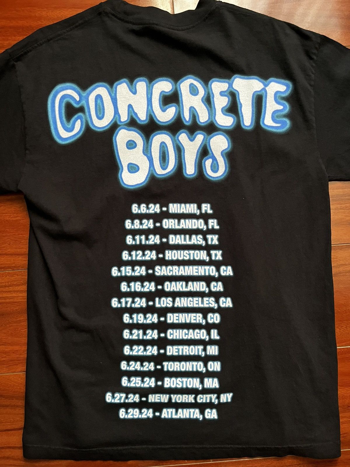 Lil Yachty (SIGNED) Concrete Boys Tour T-Shirt Size US M / EU 48-50 / 2 - 8 Thumbnail