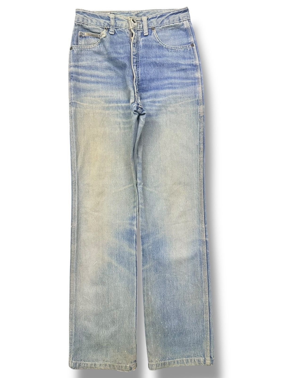 Japanese Brand Vintage Love Bird Straight Japan Jeans With Faded Bluewash Size US 26 / EU 42 - 1 Thumbnail