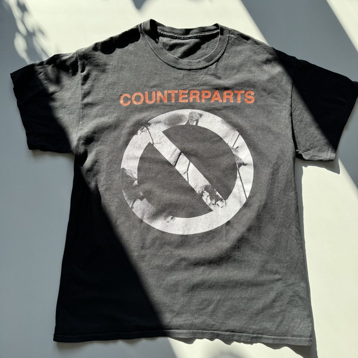 Band Tees Counterparts Vintage Washed T-shirt Canadian Hardcore Punk Size US L / EU 52-54 / 3 - 1 Thumbnail