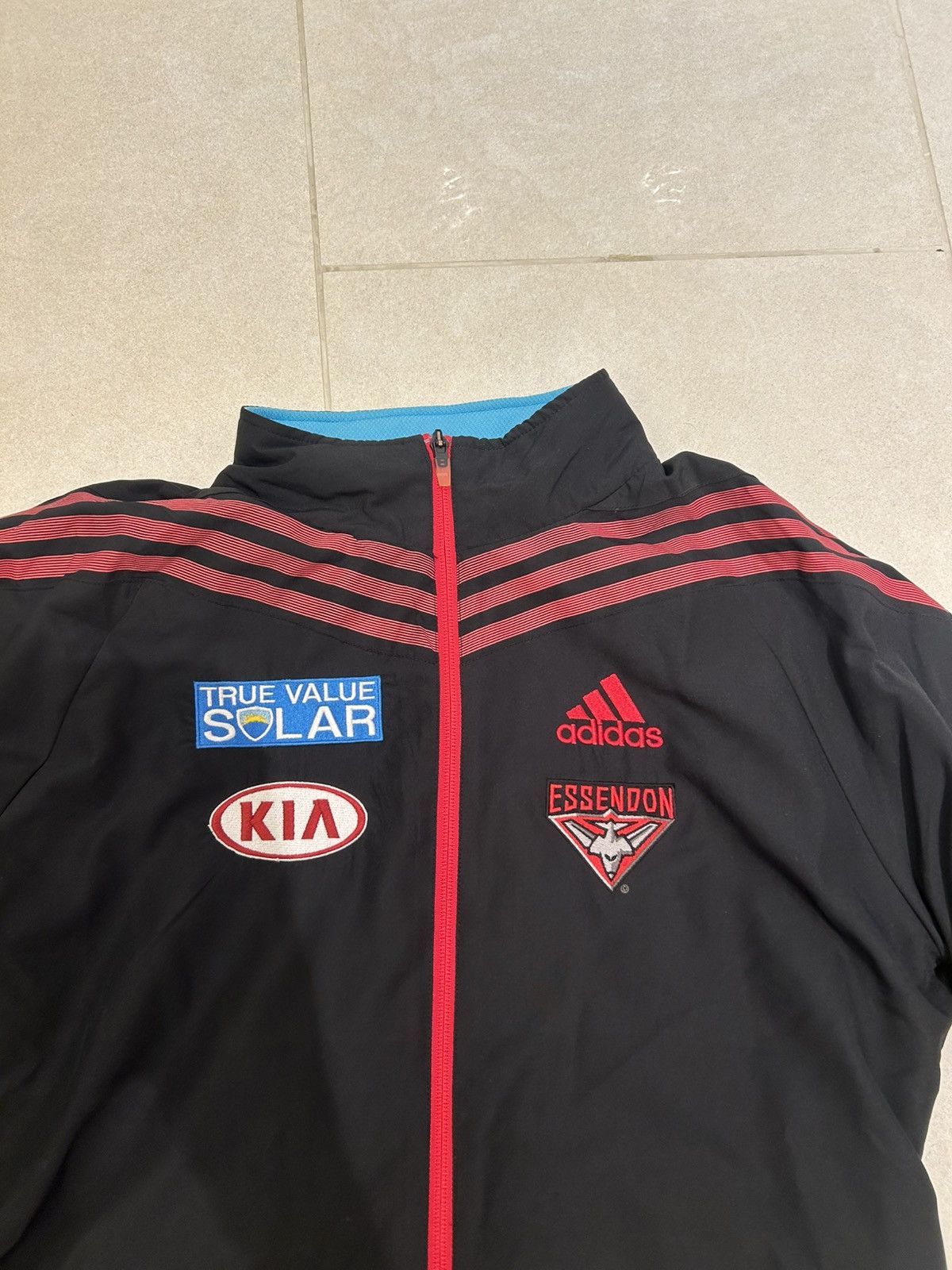 Adidas Adidas Essendon Bombers 2012 AFL Training Jacket Size US M / EU 48-50 / 2 - 2 Thumbnail