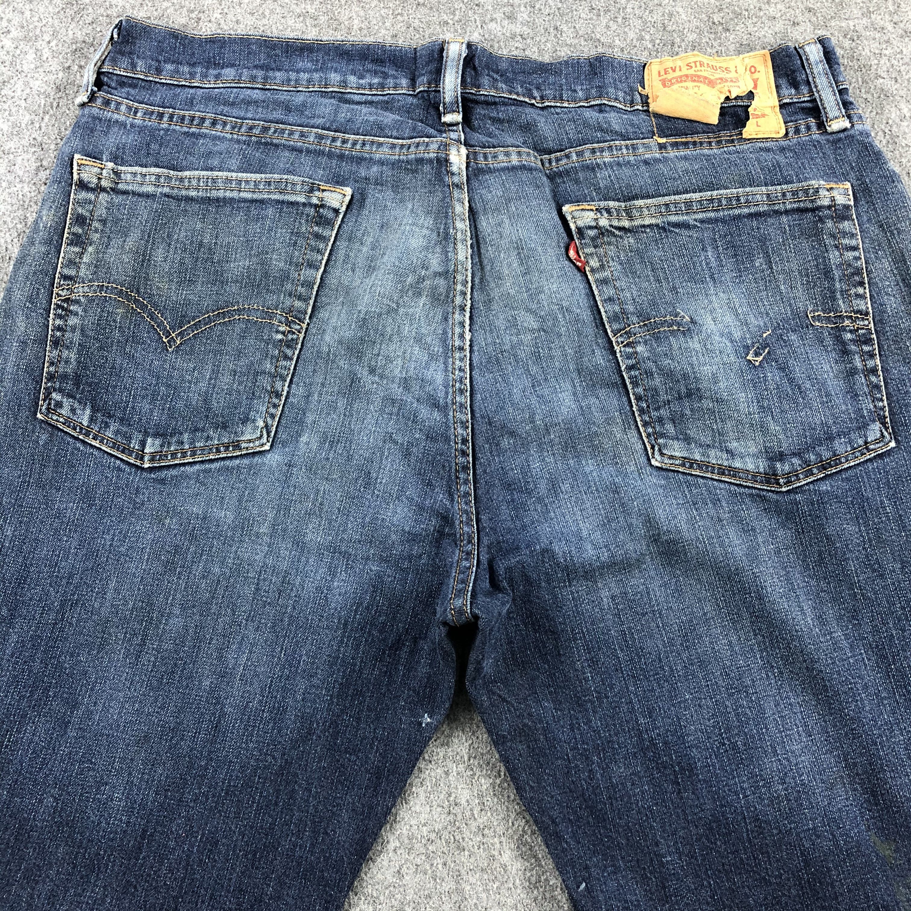Levi's Vintage Blue Wash Levis 514 Jeans-J2192 Size US 37 - 4 Thumbnail