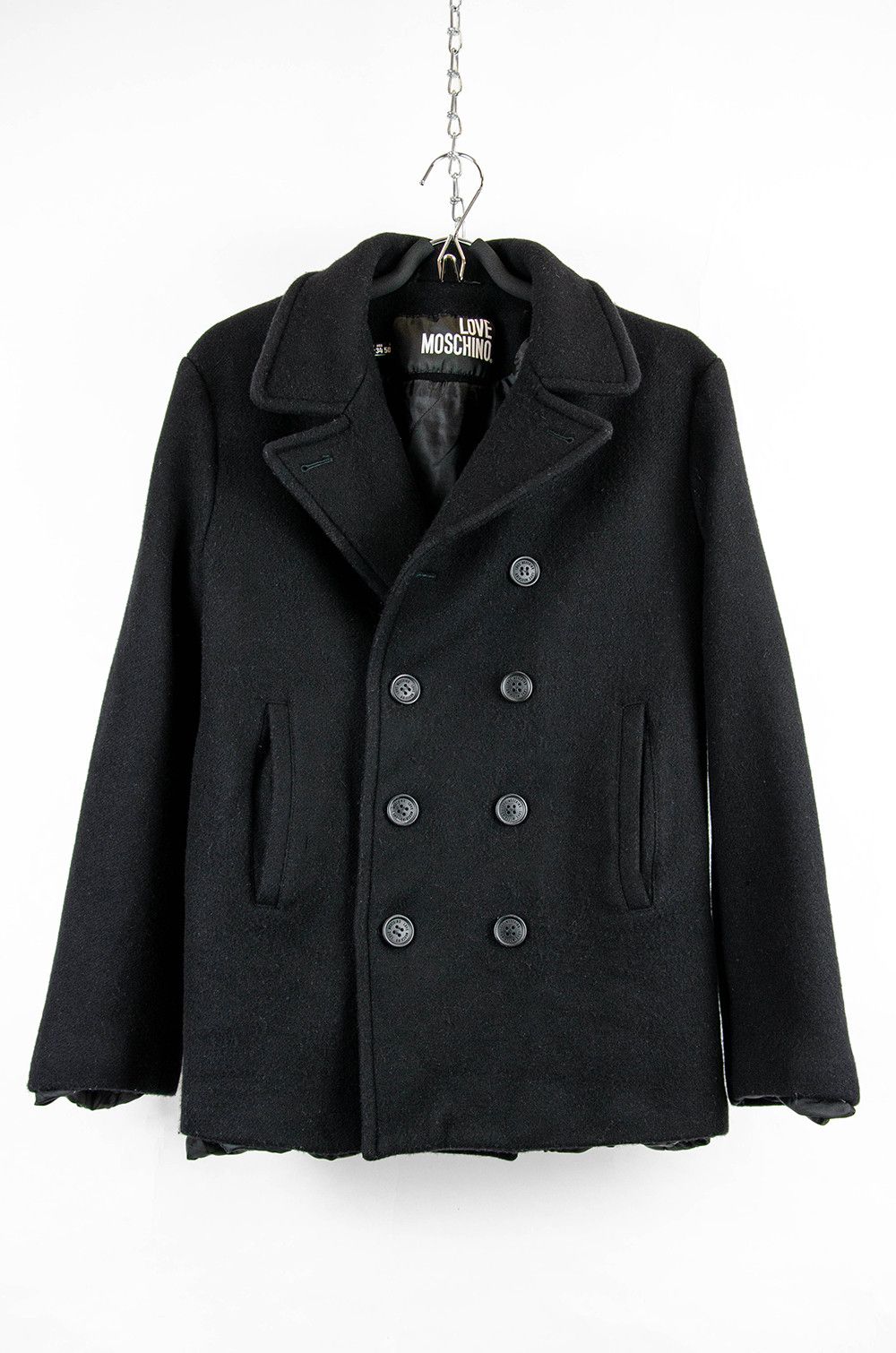 Moschino Love Moschino Psychobilly Peacoat – Size 50 Size US L / EU 52-54 / 3 - 2 Thumbnail