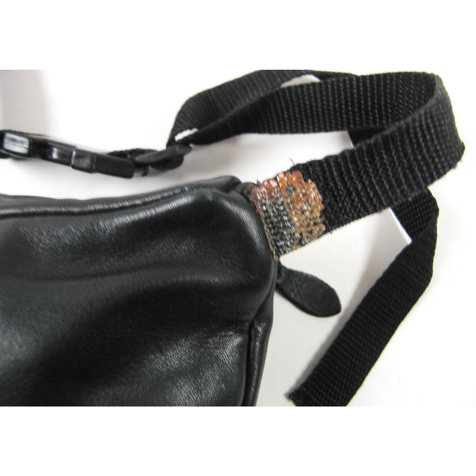 Other Men Women Fanny Pack Leather waist Bag Cross body Sling Shou Size ONE SIZE - 3 Thumbnail