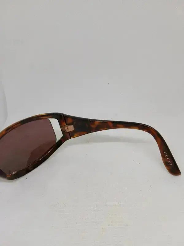 Gucci × Tom Ford × Vintage GUCCI Sunglasses Wrap Shield Sport Ski Mask Tom Ford Era Size ONE SIZE - 4 Thumbnail