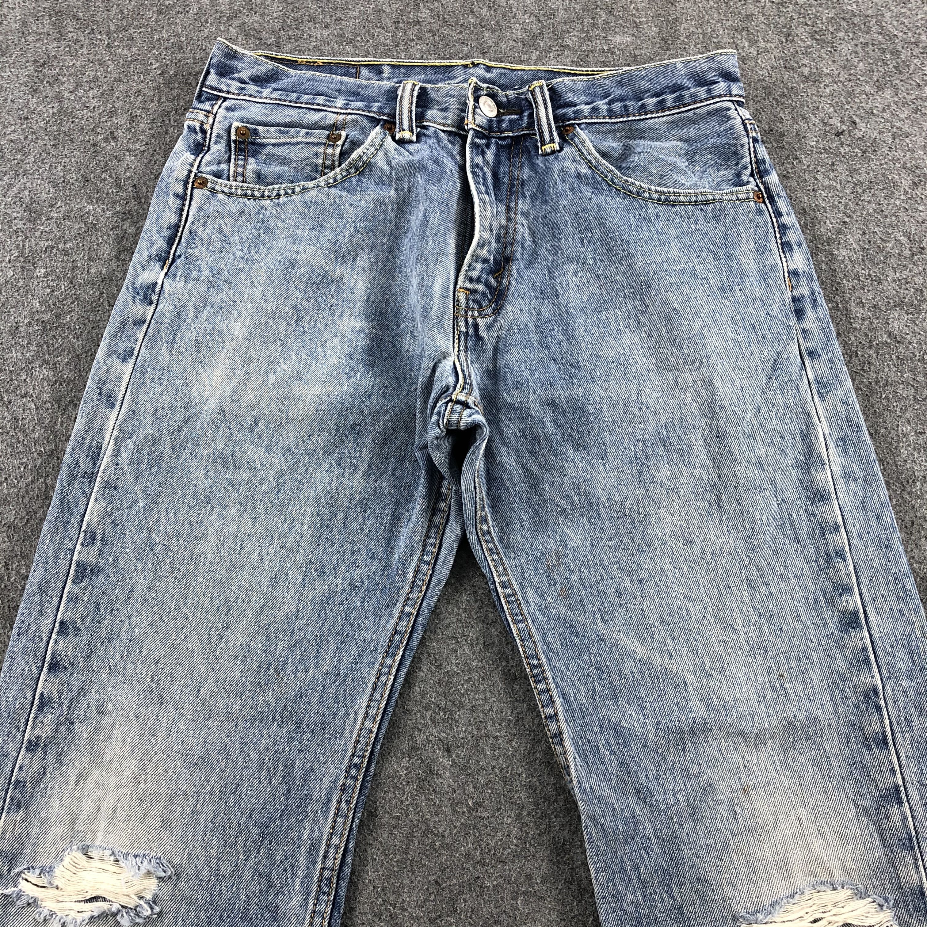 Levi's × Vintage Vintage Blue Wash Levis 505 Jeans-JM1955 Size US 31 - 3 Thumbnail