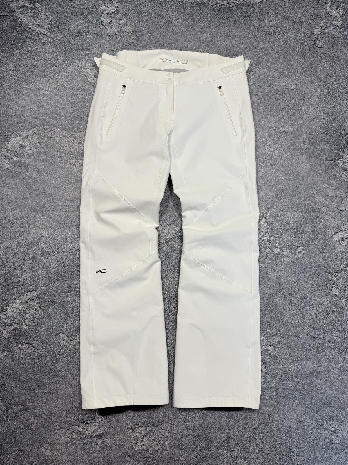 KJUS Kjus Formula Ski White Pants Size L(42) Women’s Size 28" / US 6 / IT 42 - 1 Thumbnail