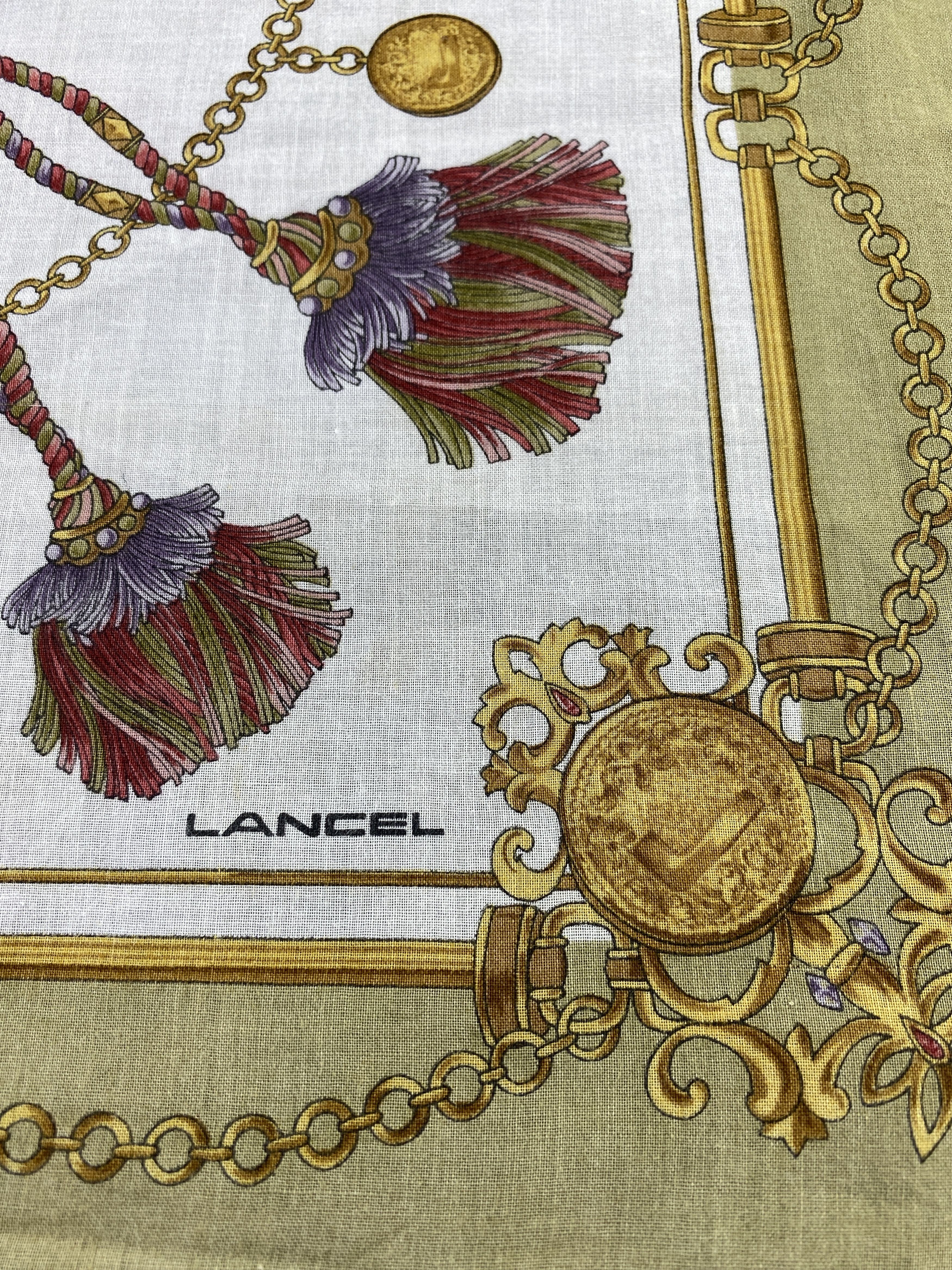 Lancel Lancel Handkerchief / Bandana / Neckerchief-B289 Size ONE SIZE - 5 Thumbnail