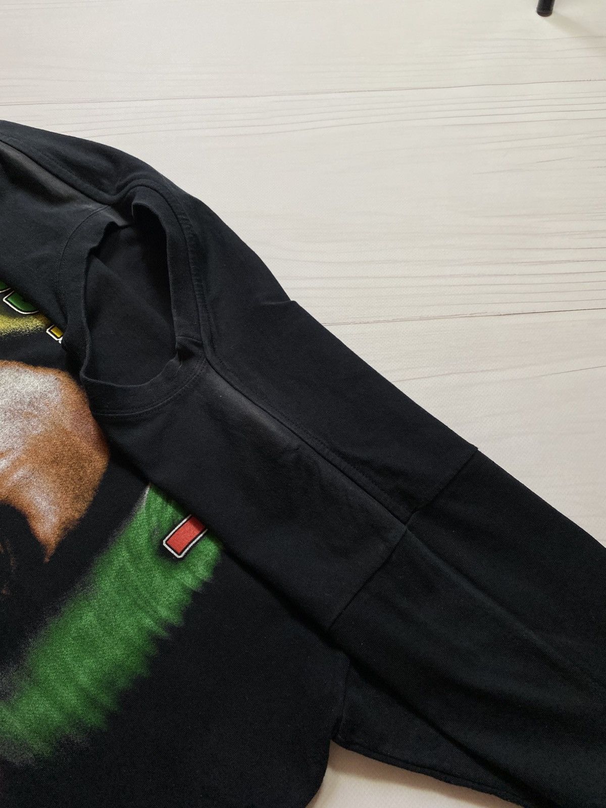 Bob Marley Vintage 2001 Bob Marley Smoking Joint Graphic T-Shirt Size US XL / EU 56 / 4 - 15 Thumbnail