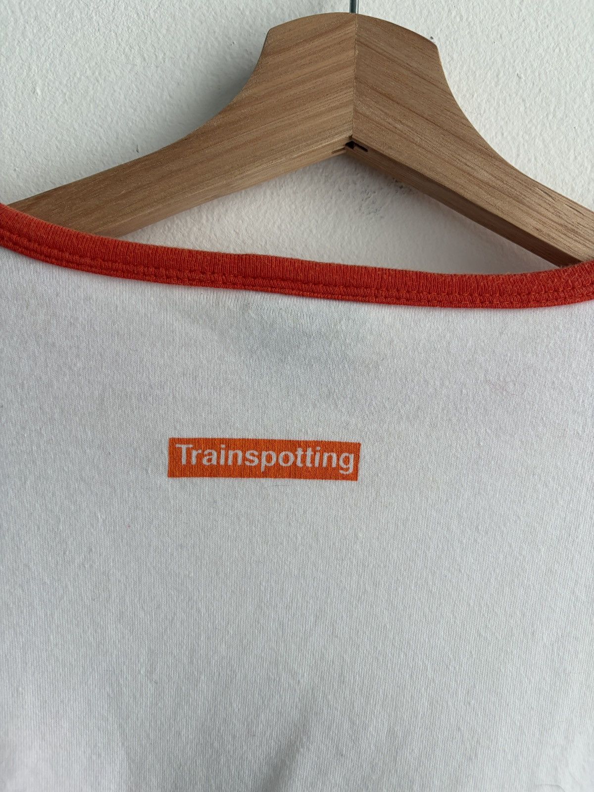Vintage Vintage 90s Trainspotting Mark Renton Indie Film Tshirt Size US S / EU 44-46 / 1 - 7 Thumbnail