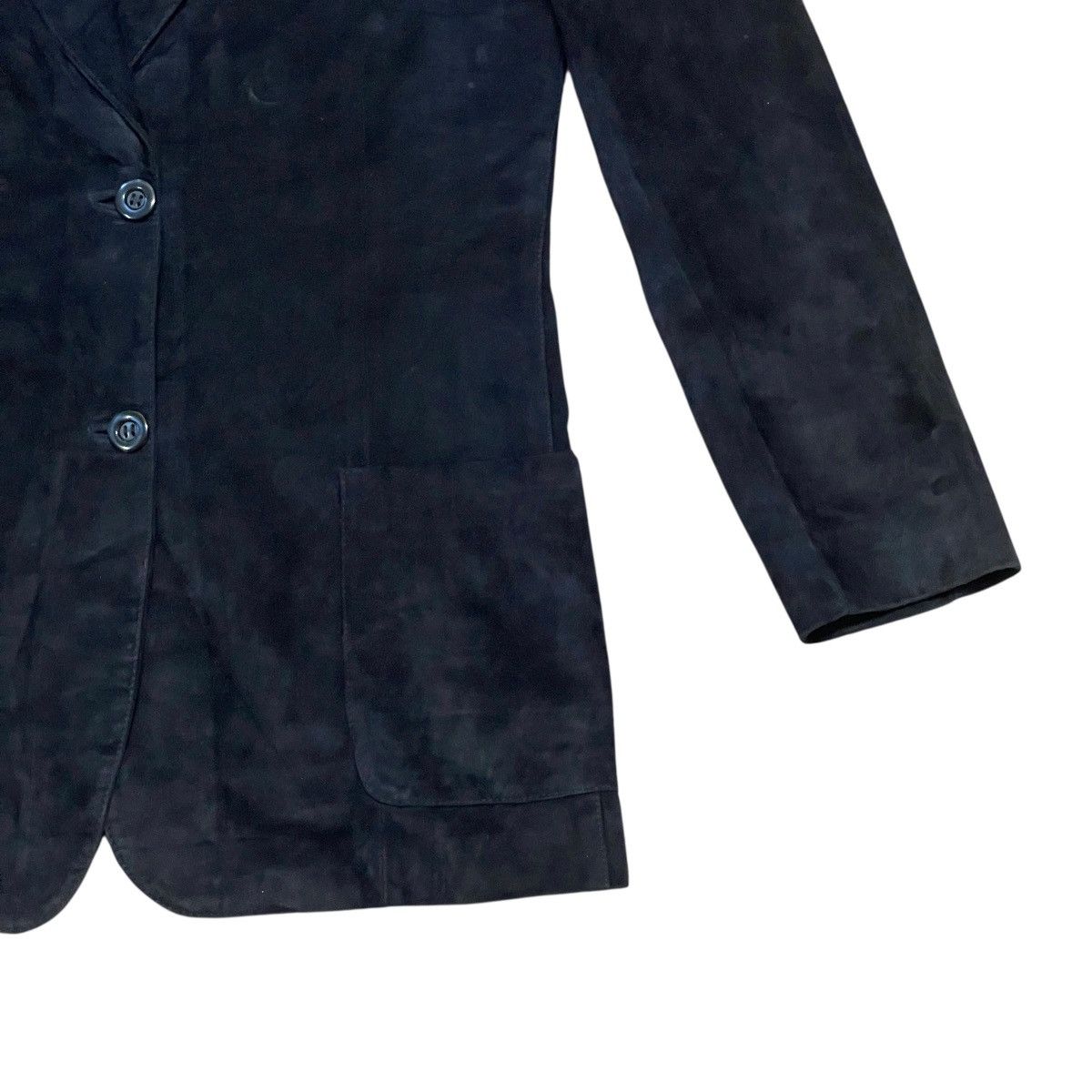 Genuine Leather Vintage Simon Style Milano Genuine Leather Blazer Jacket Size US XS / EU 42 / 0 - 3 Thumbnail