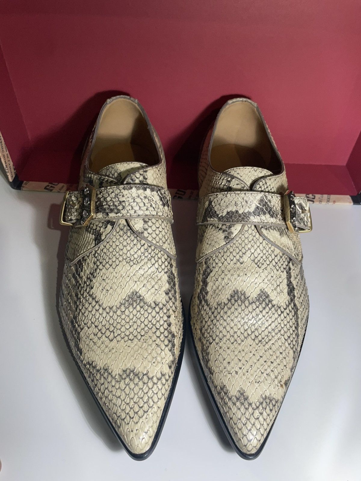 Gucci Gucci Monk Strap Shoes – Alessandro Michele Era Size US 7 / EU 40 - 4 Thumbnail