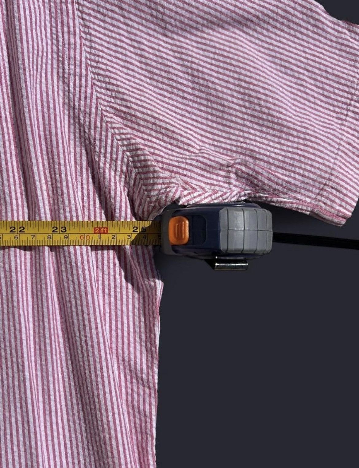Polo Ralph Lauren × Ralph Lauren × Vintage White & Pink Striped Ralph Lauren Polo Navy Pony Men’s XL Size US XL / EU 56 / 4 - 5 Thumbnail