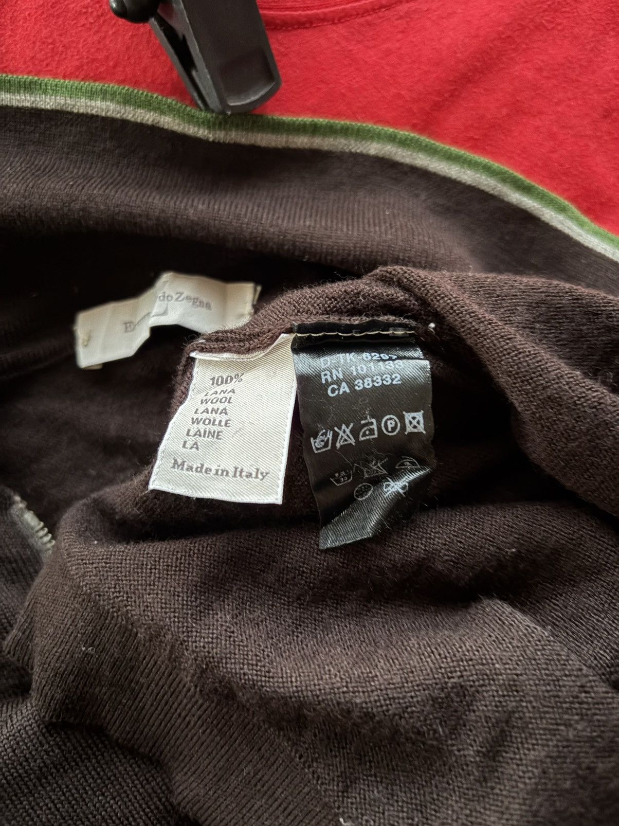 Ermenegildo Zegna Ermenegildo Zegna halfzip sweater Size US M / EU 48-50 / 2 - 6 Thumbnail