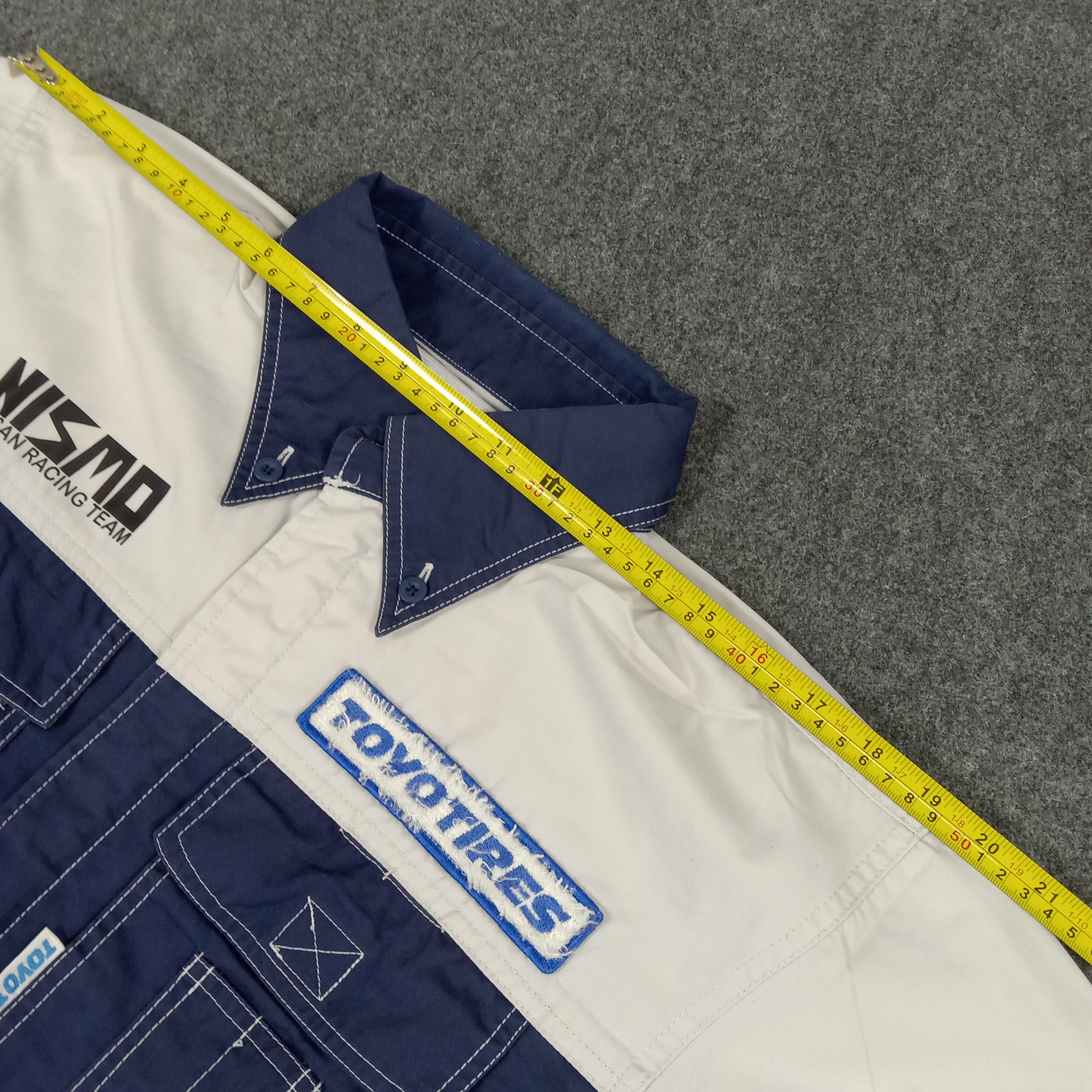 Japanese Brand × Vintage Toyo Tires Nismo Nissan Japanese Racing Team Coverall Jacket Size US M / EU 48-50 / 2 - 13 Thumbnail