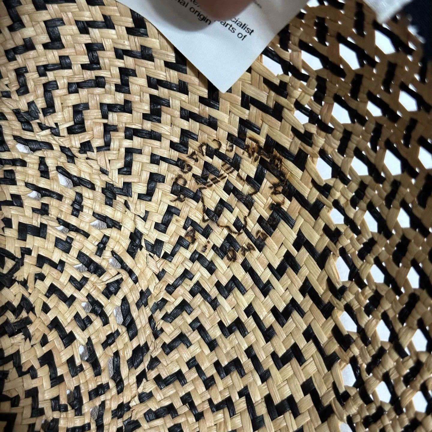 Hermes Hermes Woven Straw Hat 56 Size ONE SIZE - 7 Thumbnail