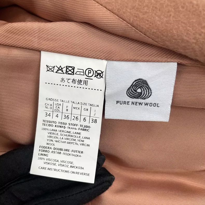 Max Mara Max Mara Wool coat Size S / US 4 / IT 40 - 4 Thumbnail
