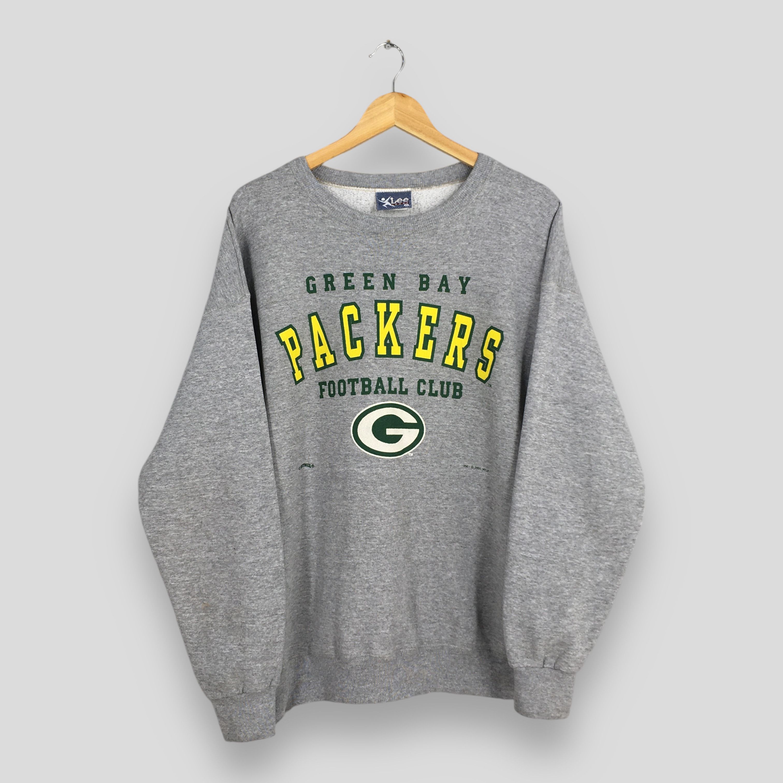 Lee × NFL × Vintage Vintage Green Bay Packers NFL Sweatshirt XLarge Size US XL / EU 56 / 4 - 1 Thumbnail