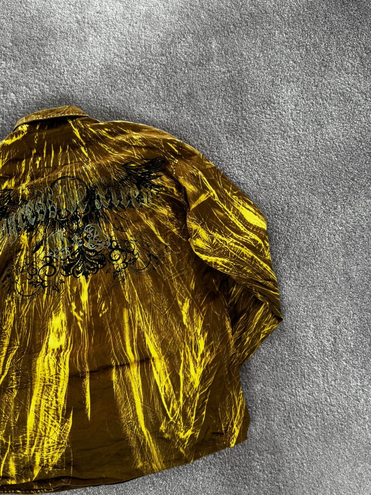 Affliction Crazy Vintage Y2K Affliction Style Shirt Button Up Grunge Size US M / EU 48-50 / 2 - 13 Thumbnail