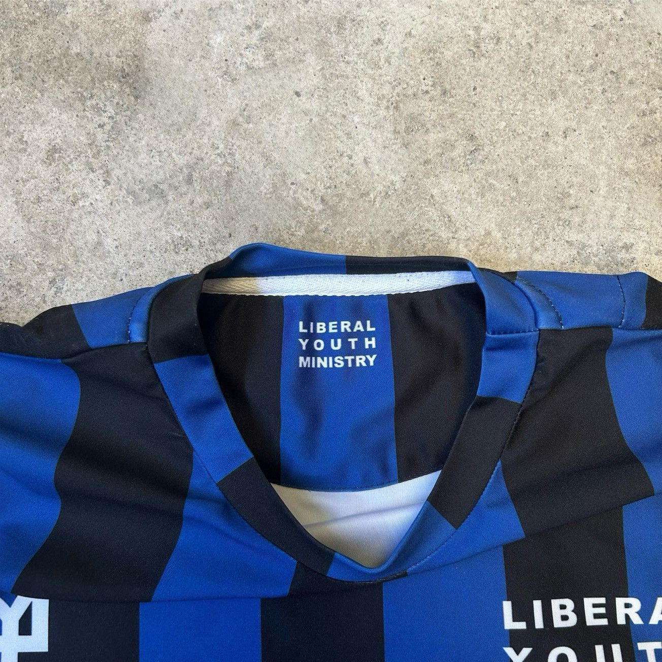 Liberal Youth Ministry Liberal Youth Ministry Blue Stripes Jersey Size US M / EU 48-50 / 2 - 5 Thumbnail