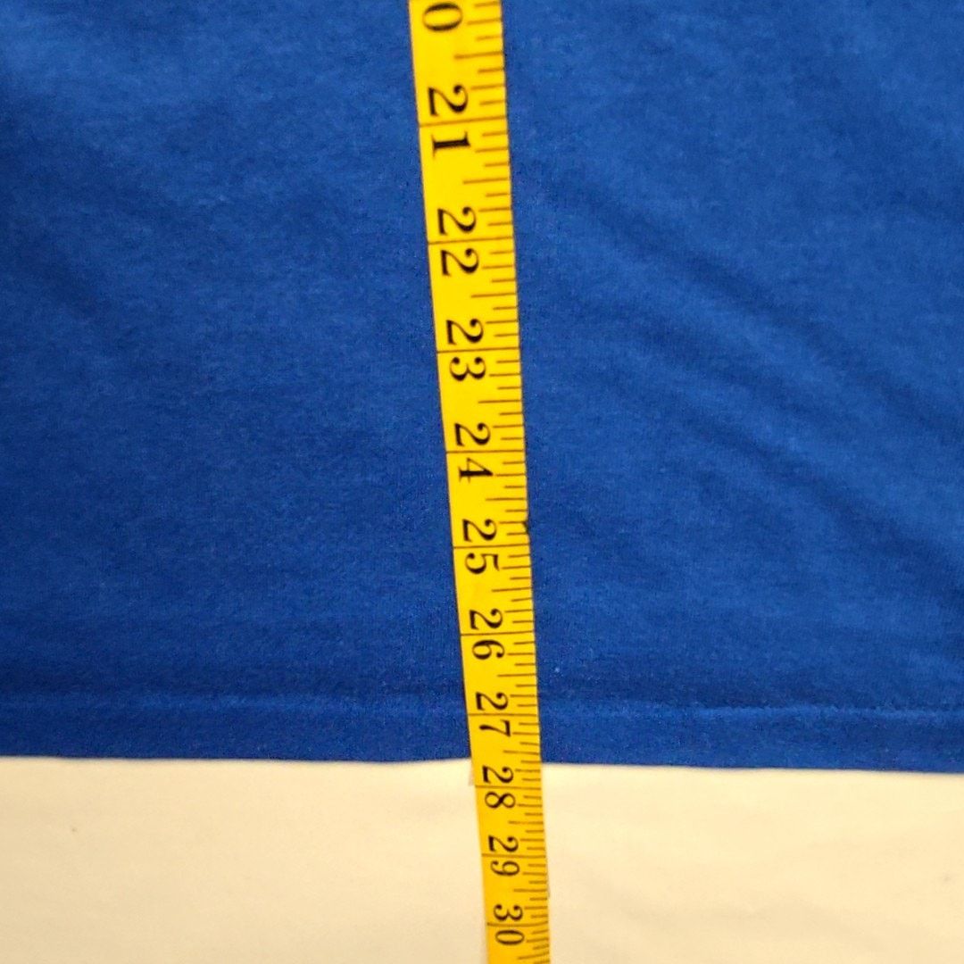 Hanes Vintage Orlean American Highschool Polo Blue XL Shirt 90s Size US XL / EU 56 / 4 - 8 Thumbnail