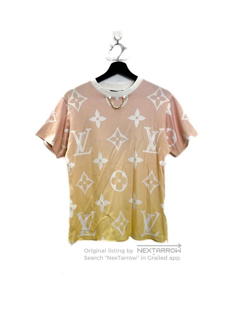 Louis Vuitton Louis Vuitton Sunset Gradient Old Flower Short Sleeve Size S / US 4 / IT 40 - 1 Thumbnail