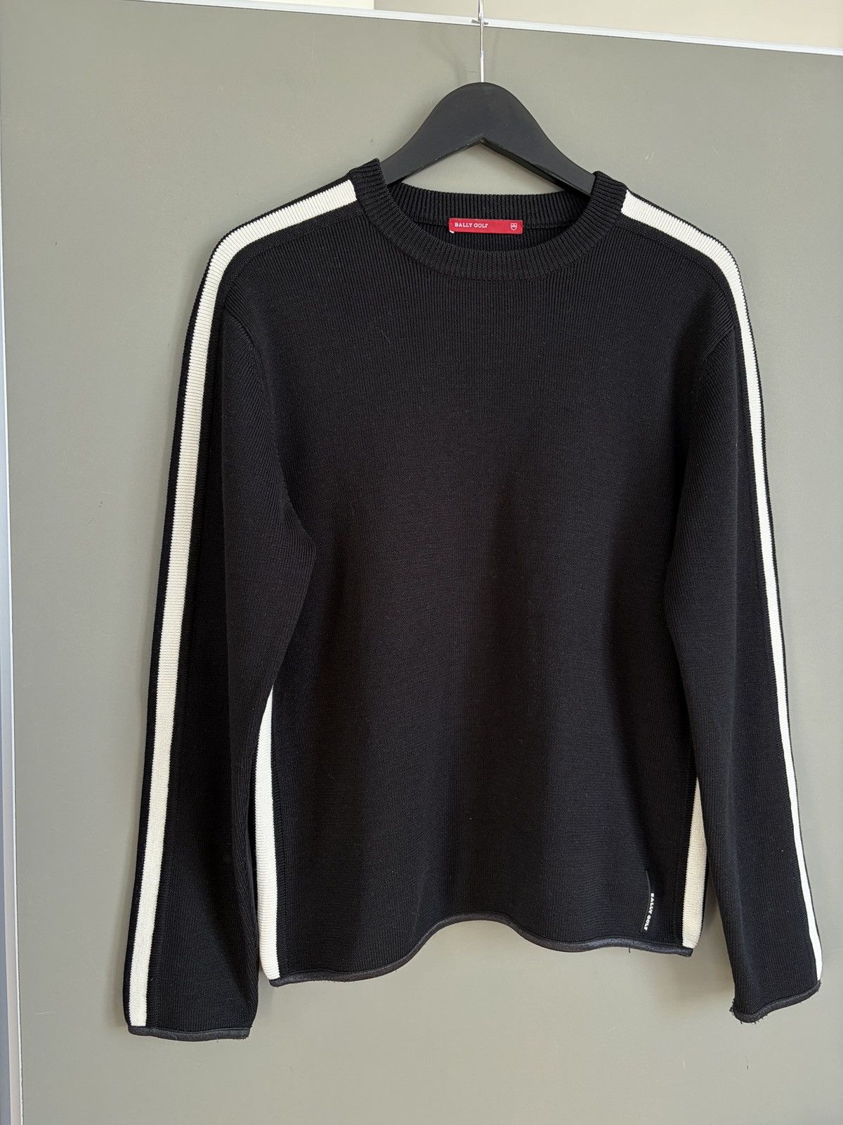 Bally BALLY Golf Prada alike Wool Heavy Sweater Size US L / EU 52-54 / 3 - 3 Thumbnail