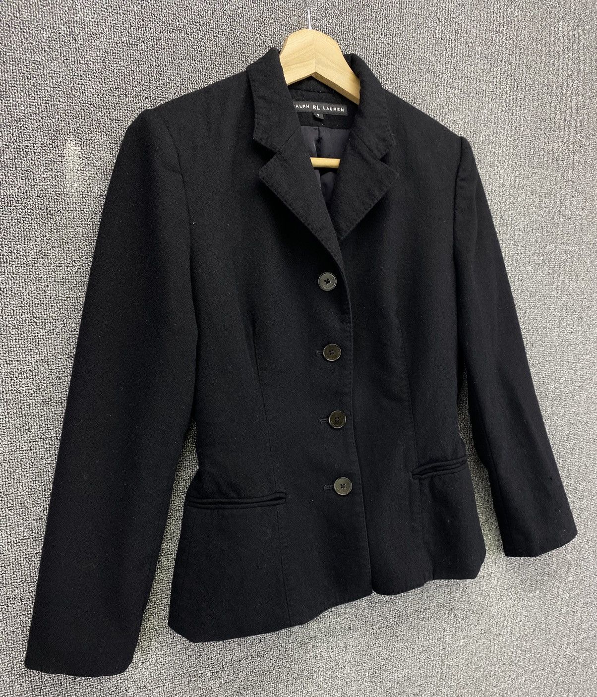Polo Ralph Lauren Vintage RL Ralph Lauren Wool Coat Jacket Size S / US 4 / IT 40 - 2 Thumbnail