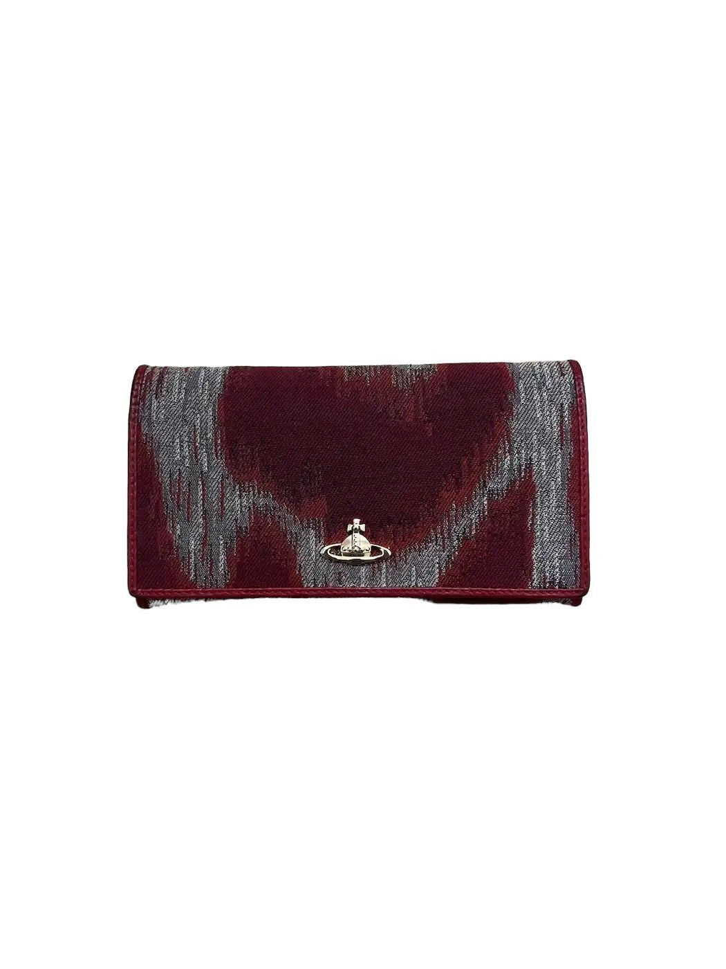 Genuine Leather × Vivienne Westwood GRAIL🔥OG Vivienne Westwood 🏴󠁧󠁢󠁥󠁮󠁧󠁿 Orb Logo Leather Long Wallets Size ONE SIZE - 1 Thumbnail