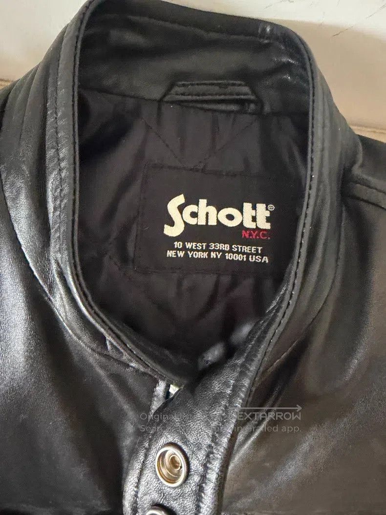 Schott Schott NYC locomotive leather jacket Size US M / EU 48-50 / 2 - 2 Thumbnail
