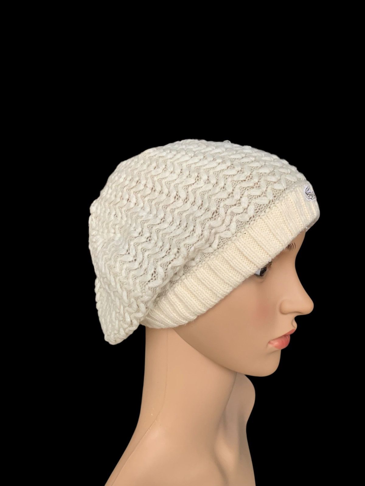 Japanese Brand × Lacoste × Vintage Lacoste Knitted Beanie Hat Size ONE SIZE - 2 Thumbnail