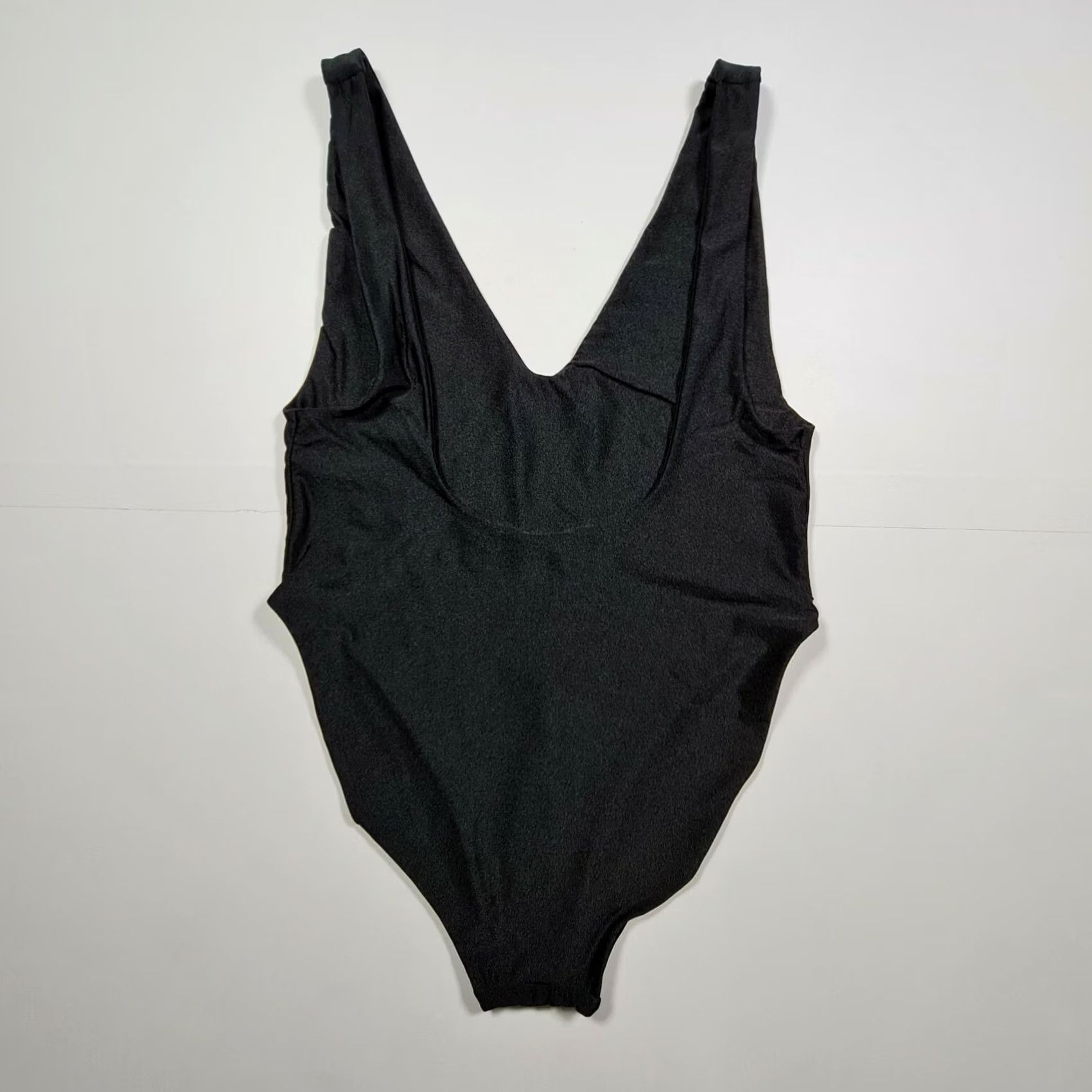 Vintage Sian Marie Womens One Piece Swim Suit Black 12 UK M Elastane Nylon Stretch Size XL / US 12-14 / IT 48-50 - 3 Thumbnail
